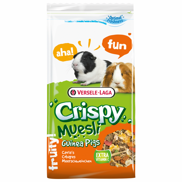 Afbeelding Versele-Laga Crispy Muesli Cavia's - Caviavoer - 400 g door Petsplace.nl