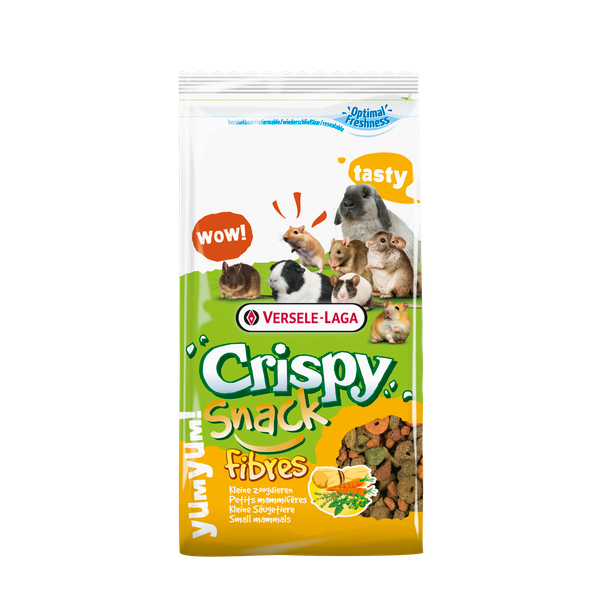 Versele-Laga Crispy Snack Fibres voor kleine zoogdieren 650 gram