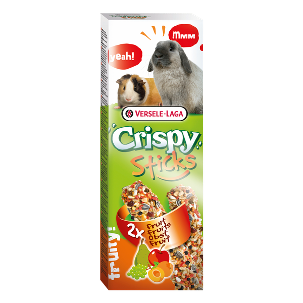 Afbeelding Versele-Laga Crispy Sticks Konijn&Cavia - Konijnensnack - Fruit door Petsplace.nl