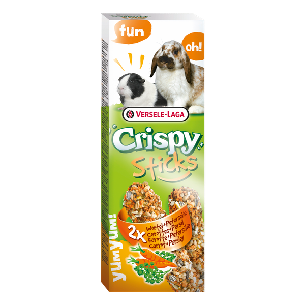 Afbeelding Versele-Laga Crispy Sticks Konijn&Cavia - Konijnensnack - Wortel door Petsplace.nl