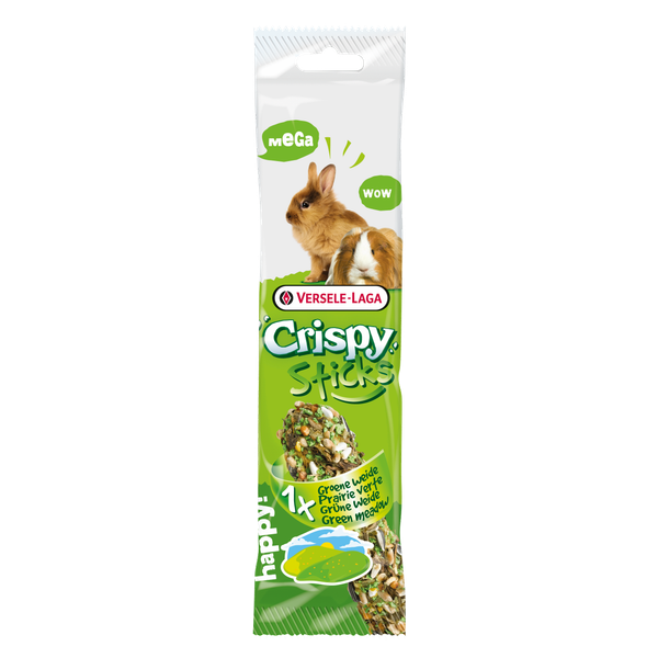 Versele-Laga Crispy Mega Sticks Konijn&Cavia Weide Kruiden - Konijnensnack - 70 g