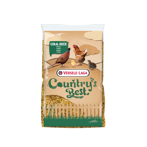 Afbeelding Versele-Laga Country`s Best Gra-Mix Kuiken- & Kwartelgraan - Kippenvoer - 20 kg door Petsplace.nl