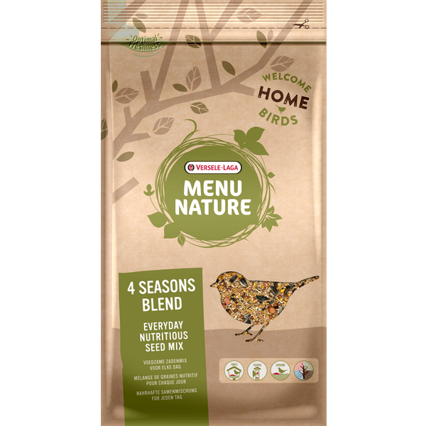 Afbeelding Versele-Laga Menu Nature 4 Seasons Blend strooivoer 4 kg door Petsplace.nl