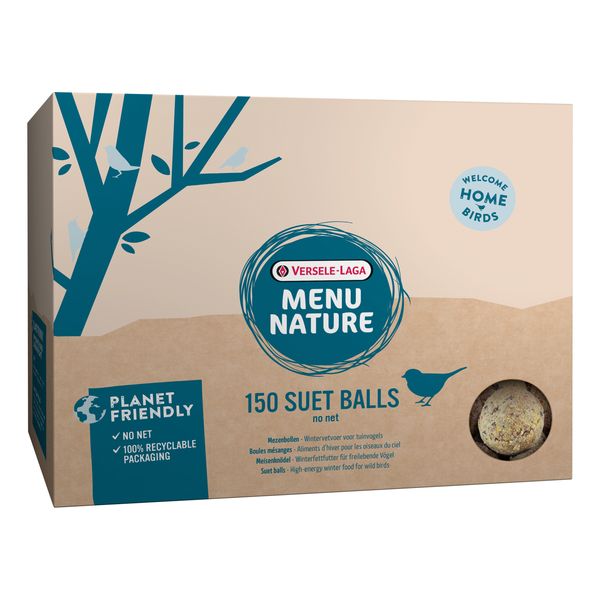 Afbeelding Versele-Laga Menu Nature Mezenbol Zonder Net 13.5 kg - Voer - 150 stuks door Petsplace.nl