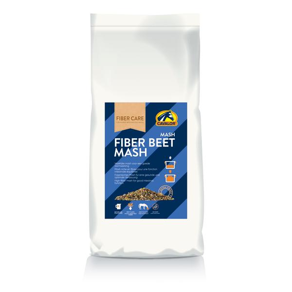 Afbeelding Cavalor Fiber Beet Mash - Paardenvoer - 15 kg door Petsplace.nl