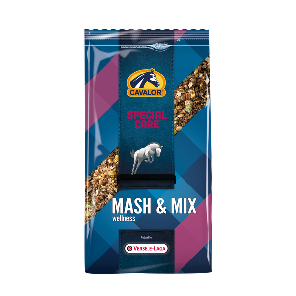 Afbeelding Cavalor Mash en Mix Wellness Slobber - 1.5 kg door Petsplace.nl