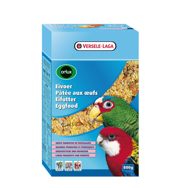 Afbeelding Versele-Laga Orlux Eivoer Droog Gropar/Papagaai - Vogelvoer - 800 g door Petsplace.nl