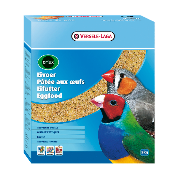 Afbeelding Versele-Laga Orlux Eivoer Droog Tropische Vogels - Vogelvoer - 5 kg door Petsplace.nl
