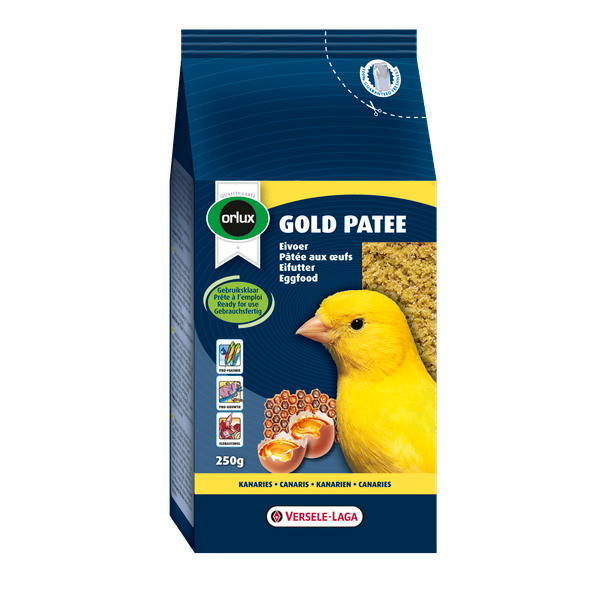 Afbeelding Versele-Laga Orlux Gold Patee Geel - Vogelvoer - 250 g door Petsplace.nl
