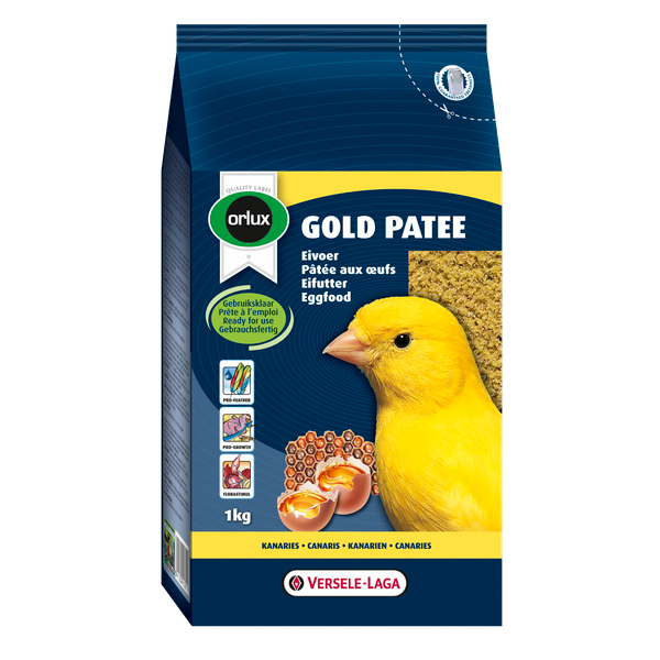 Afbeelding Versele-Laga Orlux Gold Patee Geel Eivoer - Vogelvoer - 1 kg door Petsplace.nl