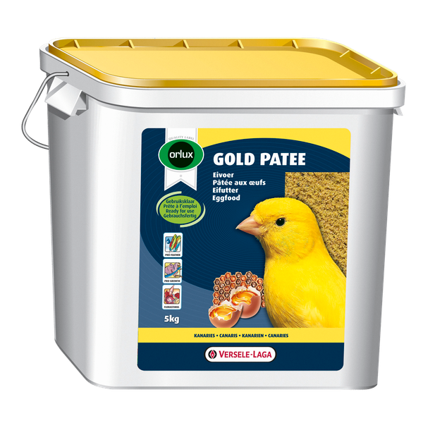 Afbeelding Versele-Laga Orlux Gold Patee Geel - Vogelvoer - 5 kg door Petsplace.nl