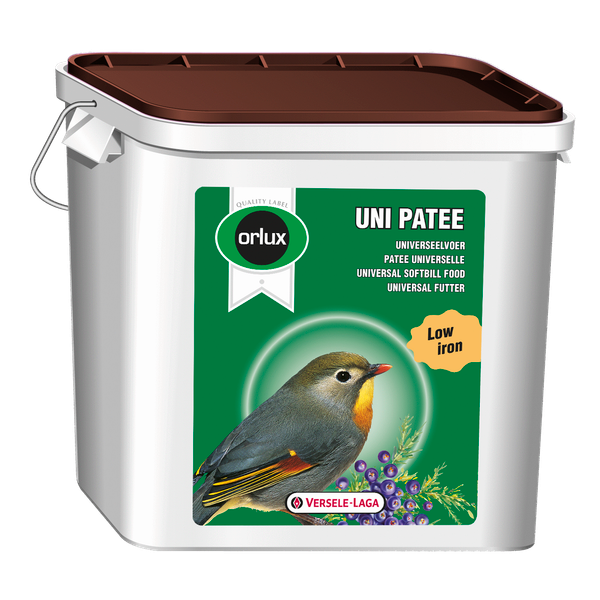 Afbeelding Versele-Laga Orlux Uni Patee Universeelvoer - Vogelvoer - 5 kg Emmer door Petsplace.nl