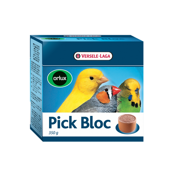 Afbeelding Versele-Laga Orlux Pick Bloc Vogel - Vogelsupplement - 350 g door Petsplace.nl