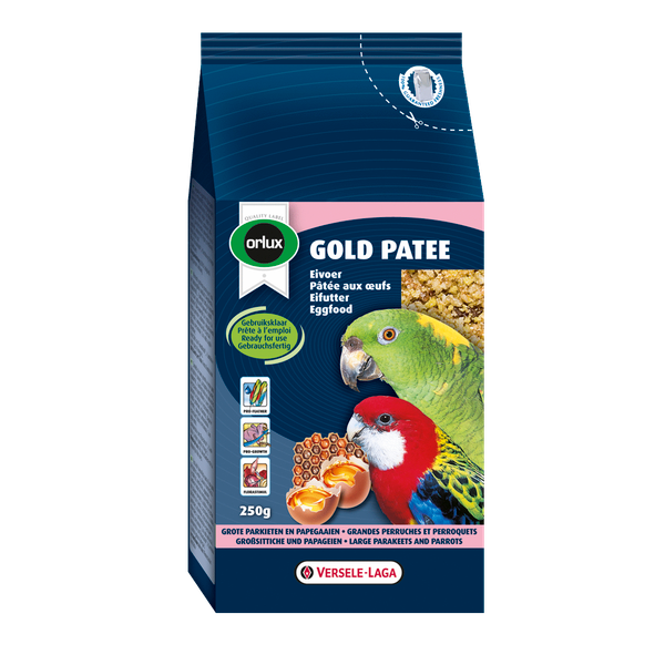 Afbeelding Versele-Laga Orlux Gold Patee Papegaai - Vogelvoer - 250 g door Petsplace.nl