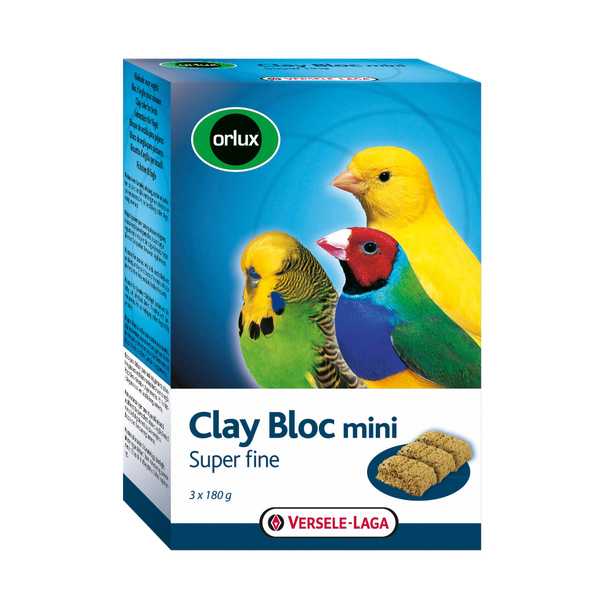 Versele-Laga Orlux Clay Bloc Mini Kleikoek - Vogelsupplement - 540 g