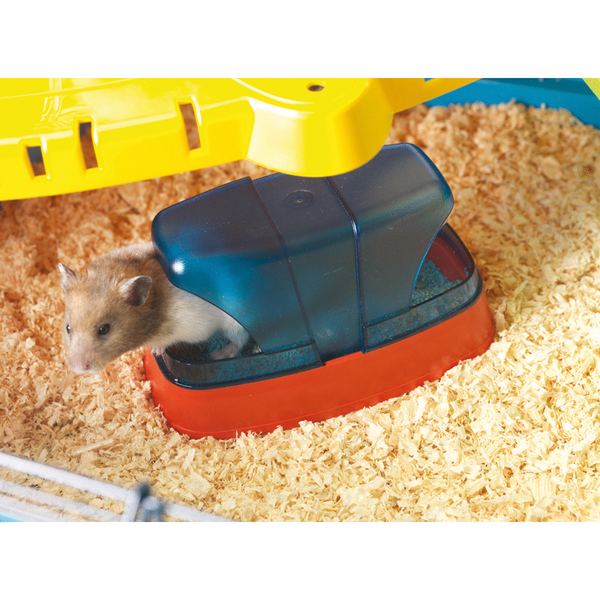 Afbeelding Savic Hamstertoilet - Dierenverblijf - 17x10x10 cm door Petsplace.nl