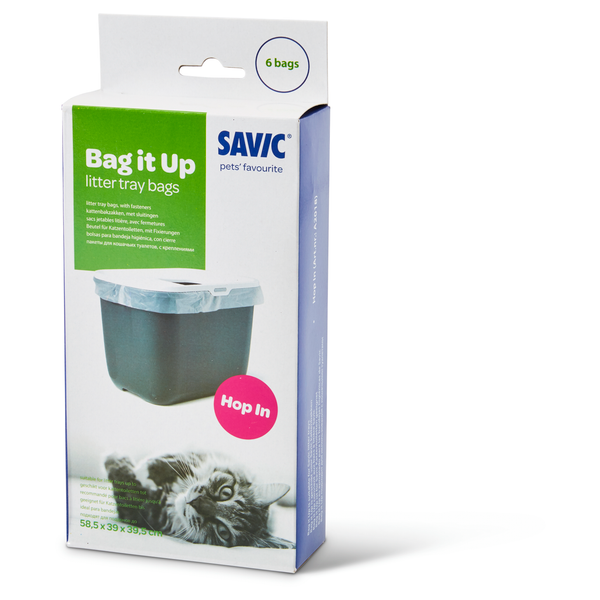 Afbeelding Savic - Kattenbakzakken Hop In door Petsplace.nl