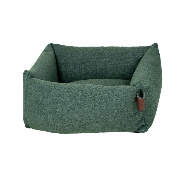 Afbeelding Fantail Mand Snug Botanical Green - Groen - Hondenmand - 70x55 cm door Petsplace.nl