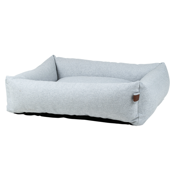 Fantail Mand Snug Silver Spoon - Zilvergrijs - Hondenmand - Medium