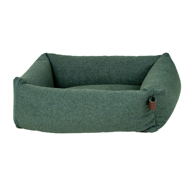 Afbeelding Fantail Mand Snug Botanical Green - Groen - Hondenmand - 100x80 cm door Petsplace.nl