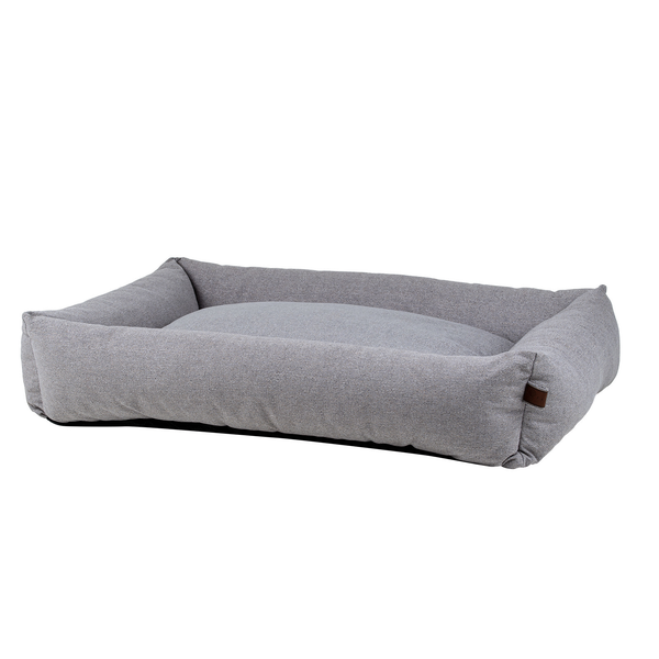 Afbeelding Fantail Mand Snug Nut Grey - Grijs - Hondenmand - 120x95 cm door Petsplace.nl