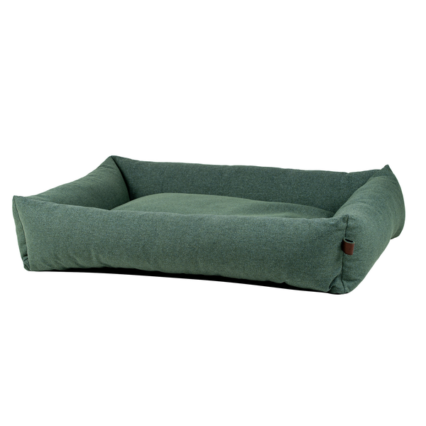 Afbeelding Fantail Mand Snug Botanical Green - Groen - Hondenmand - 120x95 cm door Petsplace.nl