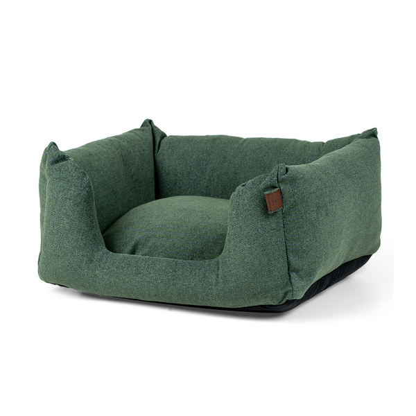 Afbeelding Hondenmand Fantail Snooze 60 x 50 cm Botanical green door Petsplace.nl