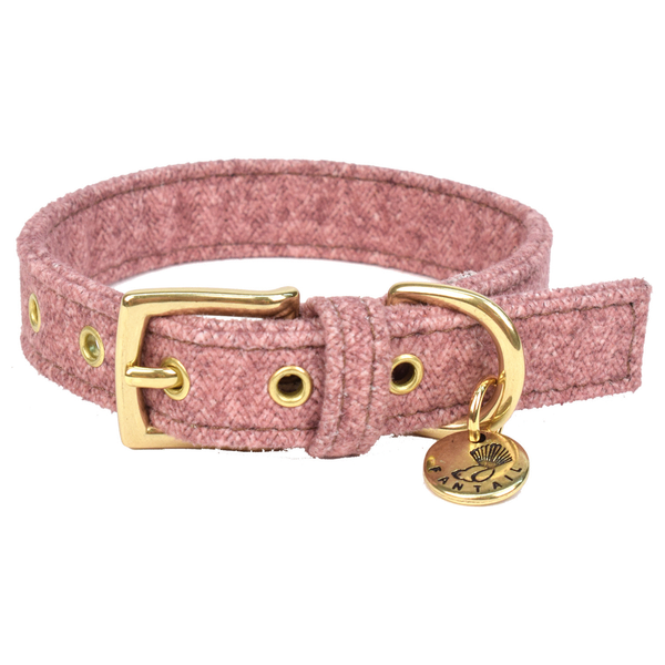 Afbeelding Fantail Hondenhalsband Støv Roze - Hondenhalsband - 30 cm door Petsplace.nl