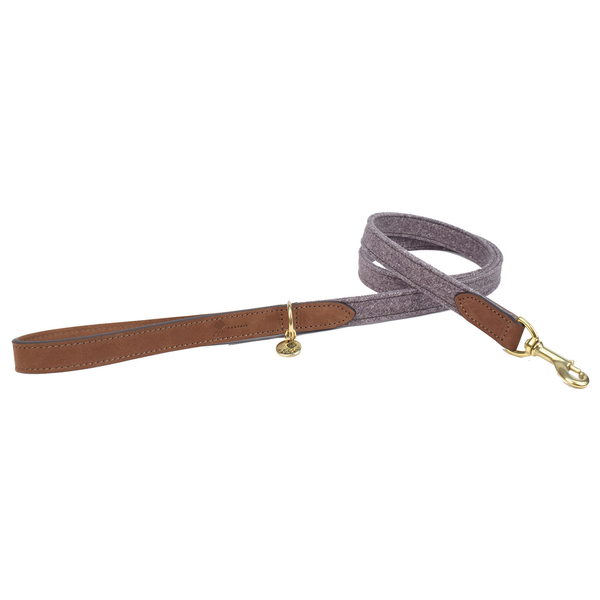 Afbeelding Fantail Looplijn Blend - Hondenriem - 120 cm Donkergrijs door Petsplace.nl
