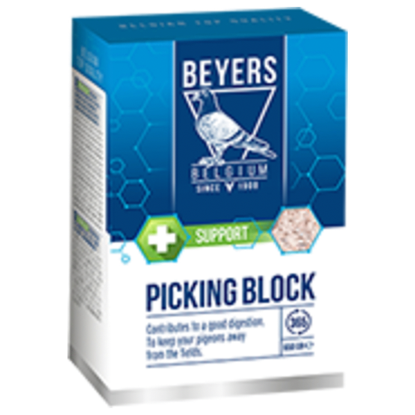 Afbeelding Beyers Picking Block - Duivensupplement - 650 g door Petsplace.nl