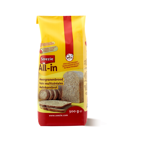 Soezie All-In Meergranenbrood - Bakproducten - 500 g