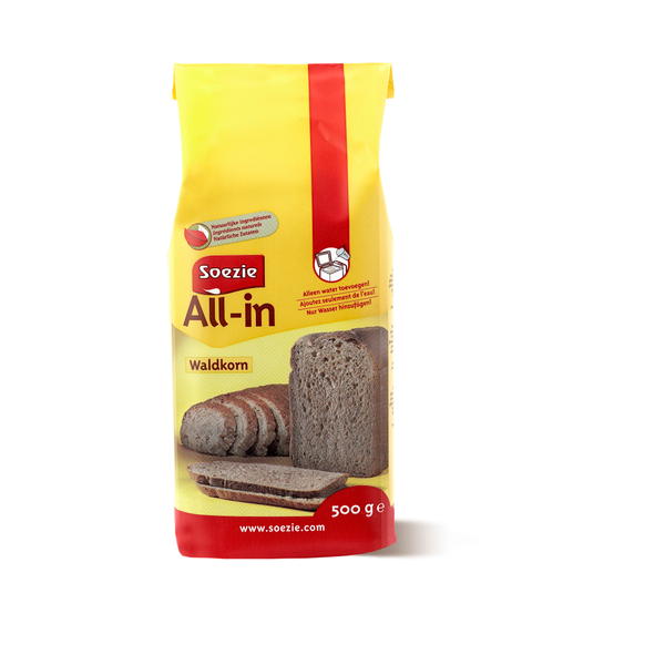 Soezie All-In Waldkorn-Brood - Bakproducten - 500 g