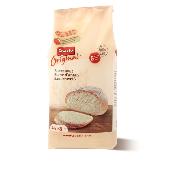 Afbeelding Soezie Original Wit Boerenbrood - Bakproducten - 2.5 kg door Petsplace.nl