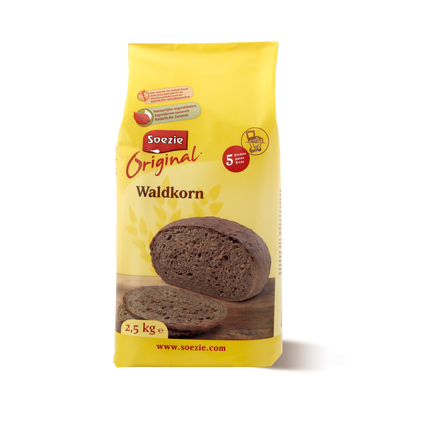 Afbeelding Soezie Original Waldkorn-Brood - Bakproducten - 2.5 kg door Petsplace.nl