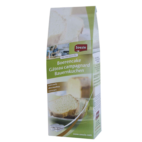 Afbeelding Soezie Mix Boerencake - Bakproducten - 400 g door Petsplace.nl