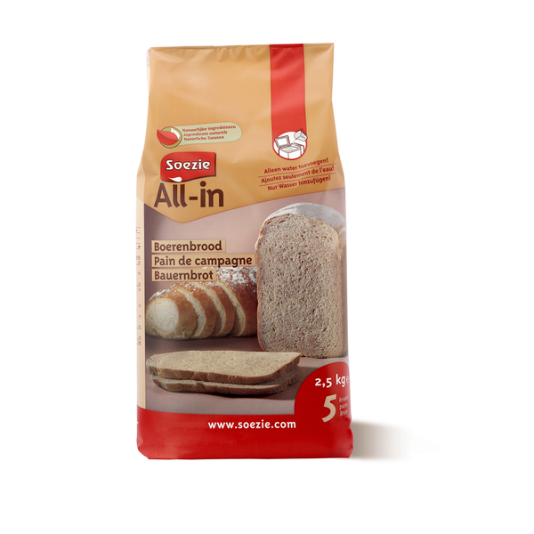 Soezie All-In Boerenbrood - Bakproducten - 2.5 kg