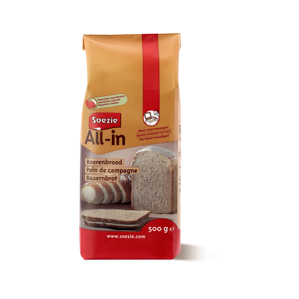 Soezie All-In Boerenbrood - Bakproducten - 500 g