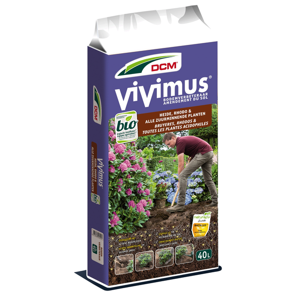 Dcm Vivimus Heide Rhodo En Zuurminnend - Bodemverbetering - 40 l