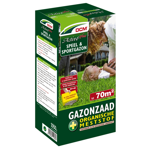 Afbeelding Activo Plus - graszaad voor speel- en sportgazon - 1.05 kg door Petsplace.nl