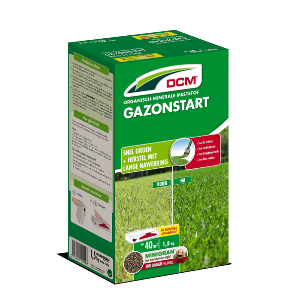 Afbeelding Gazonstart 1,5 kg (in strooidoos) door Petsplace.nl