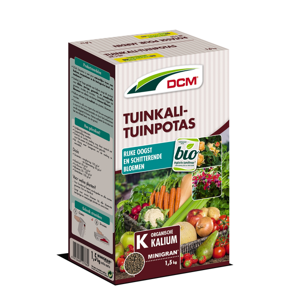 Dcm Tuinkali - Tuinpotas - Moestuinmeststoffen - 1.5 kg (Kr)