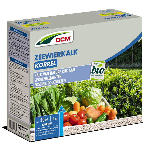 Dcm Zeewierkalk Korrel - Moestuinmeststoffen - 50 m2 4 kg (K)