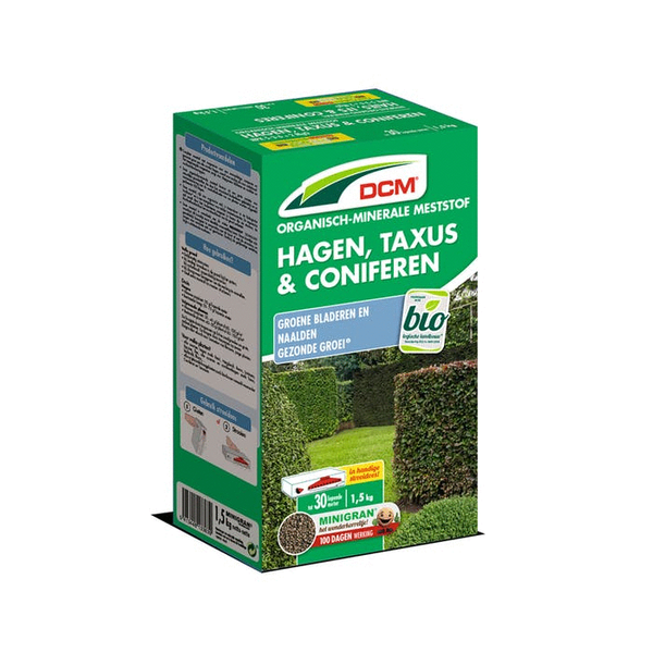 Organische meststof voor hagen, taxus en coniferen - 1.5 kg