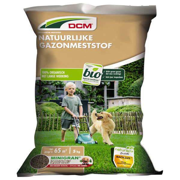 Dcm Natuurlijke Gazonmeststof - Gazonmeststoffen - 5 kg