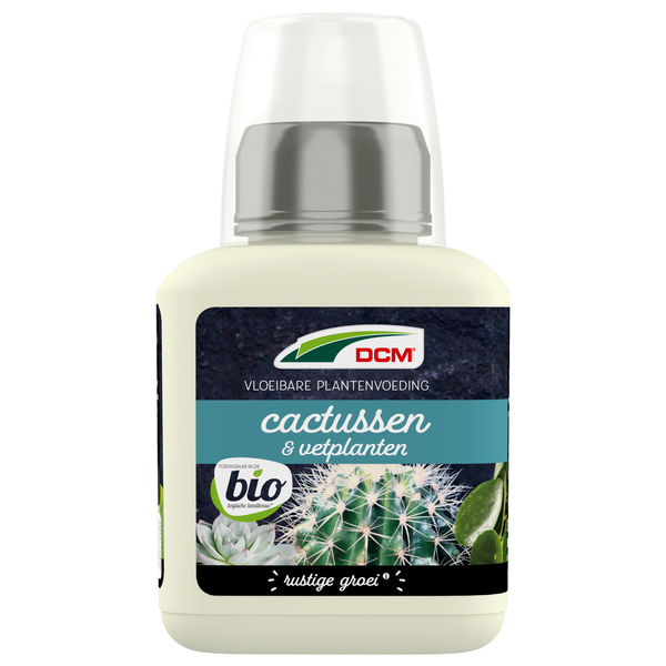 Afbeelding DCM Meststof Cactussen Vetplanten bio 250 ml door Petsplace.nl