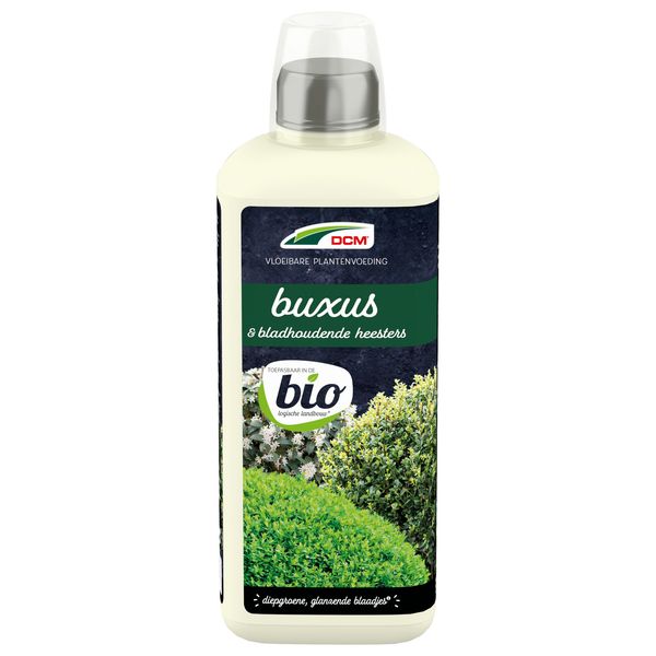 Afbeelding Dcm Meststof Vloeibaar Buxus - Siertuinmeststoffen - 800 ml Bio door Petsplace.nl