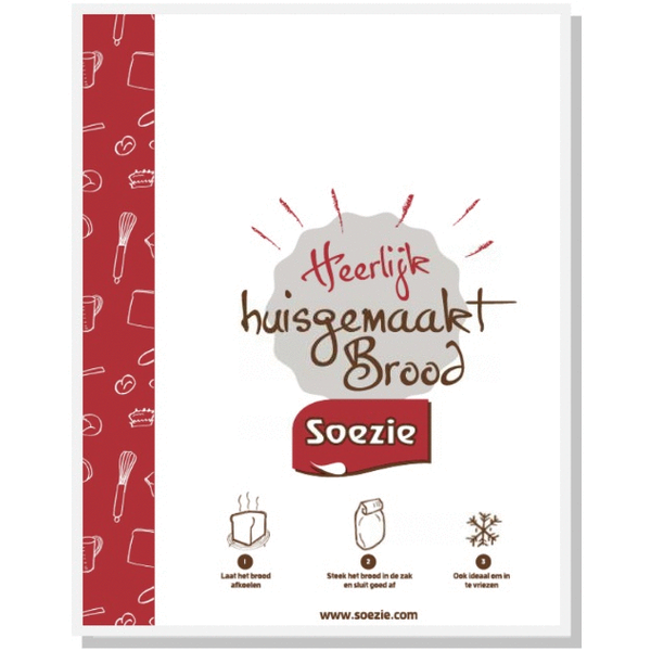 Afbeelding Soezie Broodzakken - Bakproducten - 20 stuks door Petsplace.nl