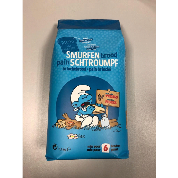 Afbeelding Soezie All-In Smurfenbrood - Bakproducten - 2.4 kg door Petsplace.nl