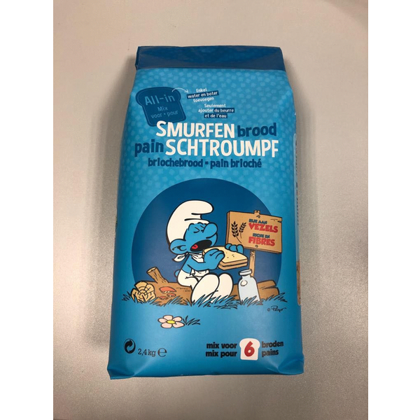 Soezie All-In Smurfenbrood - Bakproducten - 2.4 kg