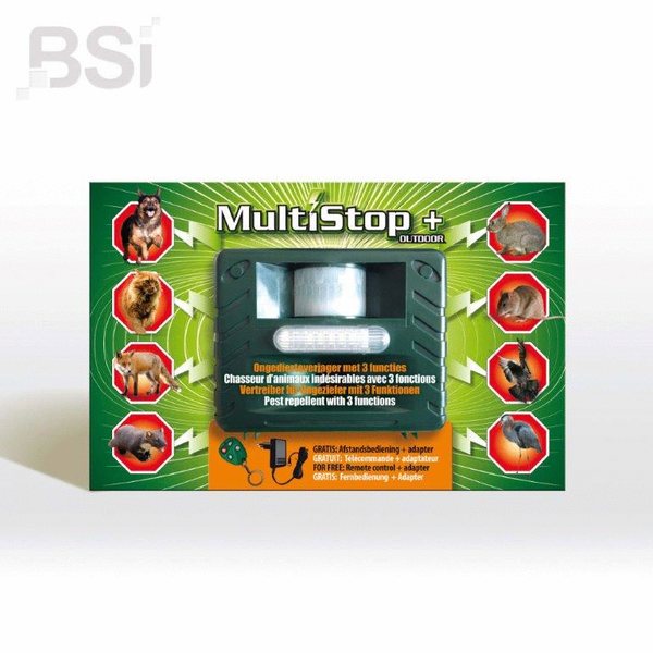 Afbeelding Bsi Multistop Outdoor Plus - Afweermiddel - per stuk door Petsplace.nl